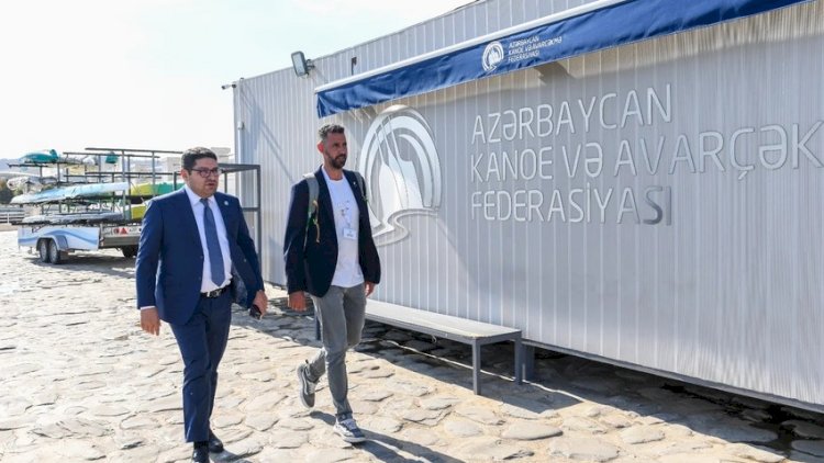    Olimpiya oyunlarının mükafatçısı və ikiqat Avropa çempionu Bakıya gəldi   