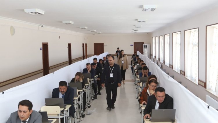    Naxçıvanda direktor vəzifəsi üçün test imtahanı keçirildi   