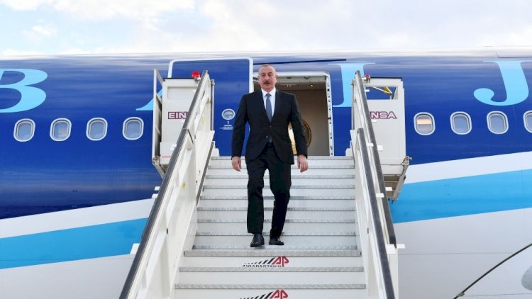    İlham Əliyev Rusiyaya yollandı   
