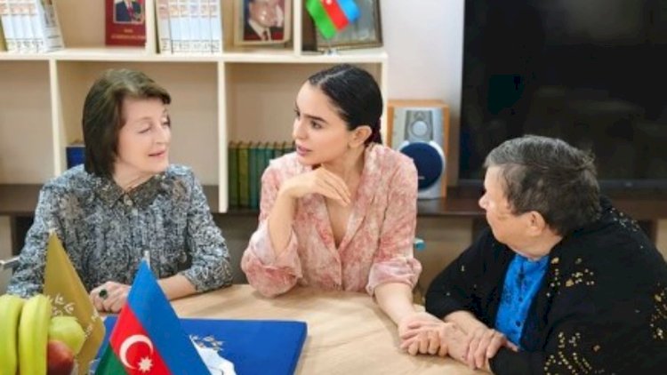    Leyla Əliyeva qocalar evini ziyarət etdi   
