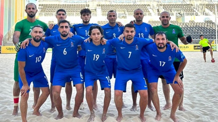    Azərbaycanın çimərlik futbolu millisi dünya çempionatında mübarizəni dayandırdı   
