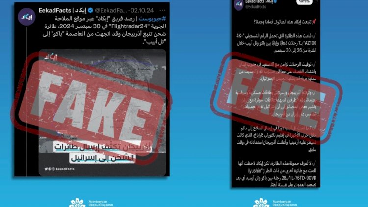    “EekadFacts” internet resursunda ölkəmiz barədə məlumat reallığı əks etdirmir” - MEDİA   