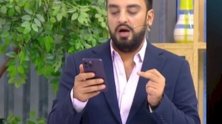    Aparıcı mesajı canlı yayında oxudu, müğənni təəccübləndi - Video   
