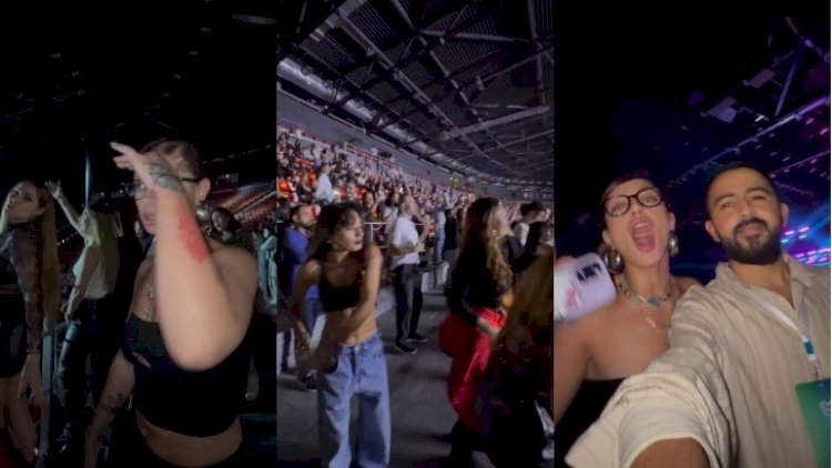    Tanınmışlar  Akonun konsertində - Video   