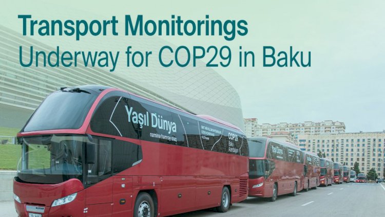    Bakıda COP29-la bağlı xüsusi avtomobillərin hərəkəti üçün test keçirilir   