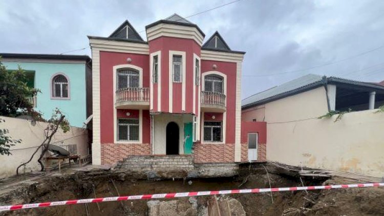    İH görün, Bakını nə günə salıb: bu evlər hər an uça bilər - Foto   