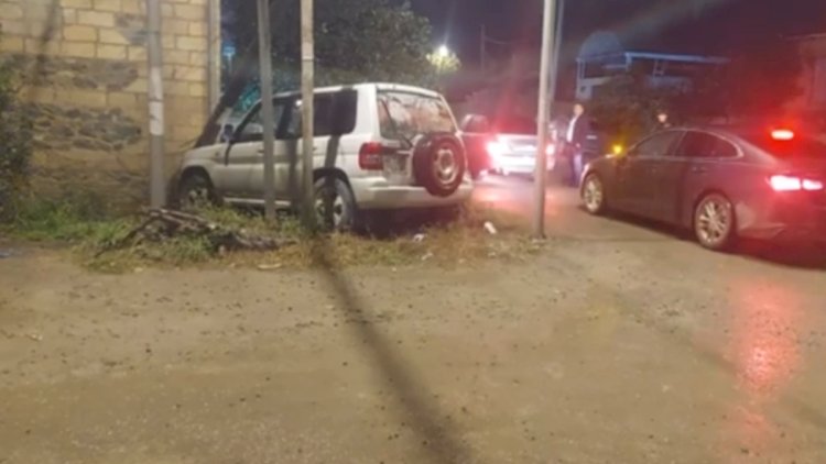    İdarəetməni itirən xanım sürücü qəza törətdi   