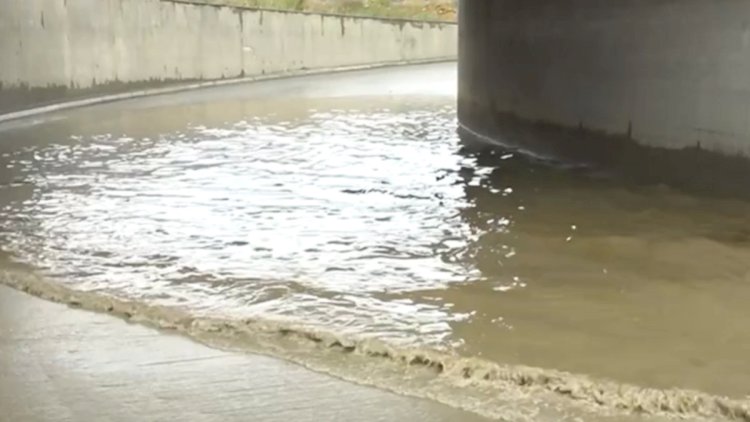    Bakıda güclü yağış fəsadlar törətdi - Video   