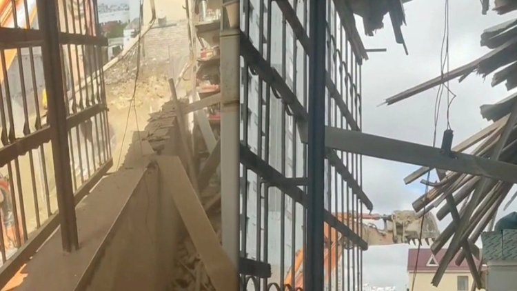    Alatavadakı qanunsuz aparılan söküntü işləri zamanı iki nəfər xəsarət alıb   