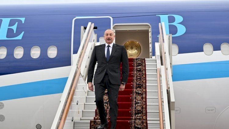    Prezident Əliyev Kazana yollandı   