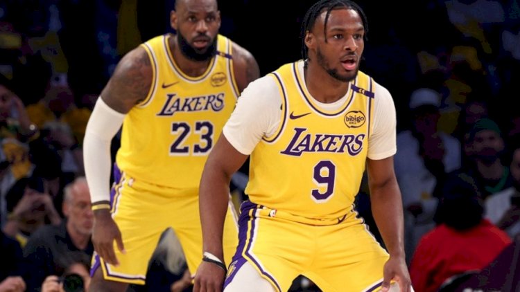    Lebron Ceymsin oğlu tarixə düşdü   