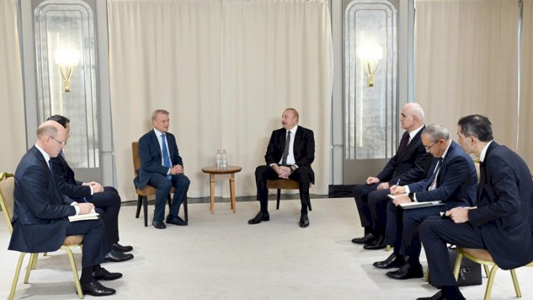    Prezident “Sberbank”ın İdarə Heyətinin sədri ilə görüşdü   