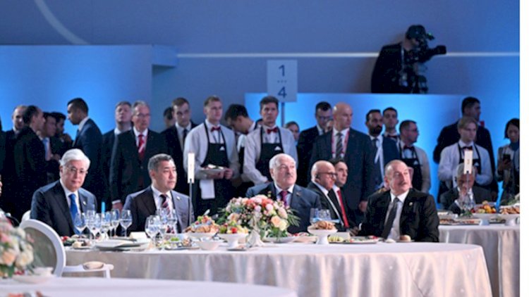    Kazanda prezidentlərə təqdim olunan yemək menyusu - FOTO   