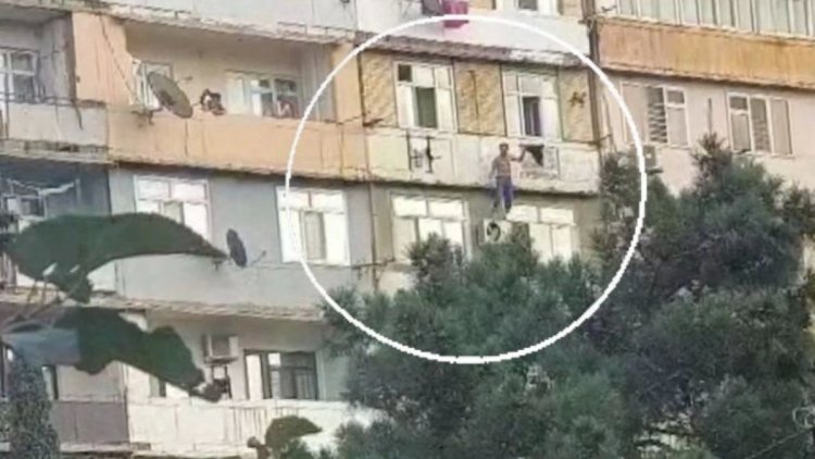    27 yaşlı oğlan bunları dedikdən sonra özünü binadan atdı - ANBAAN VİDEO   