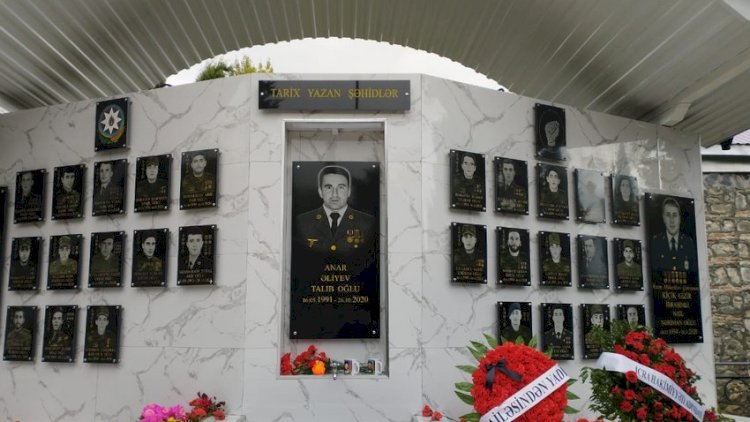    Oğuzda şəhid bulağının açılışı oldu - Foto   