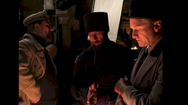    Azərbaycanlı aktyorun Rusiya serialında çəkilişi bitdi - Fotolar   