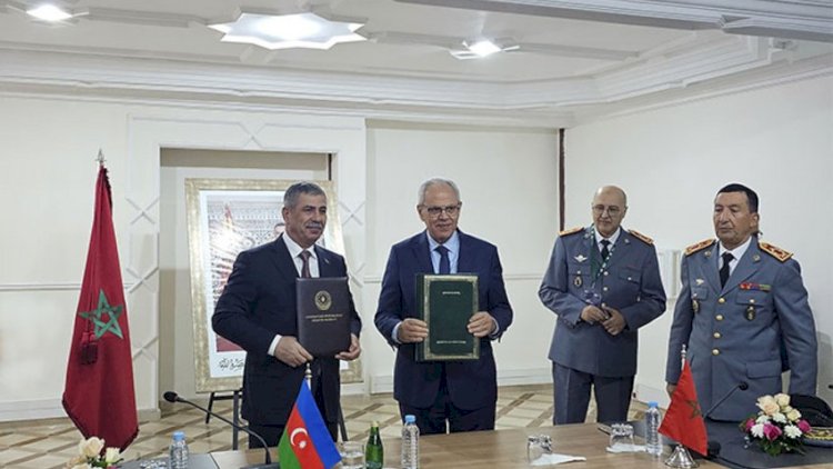    Zakir Həsənov Mərakeşdə hərbi əməkdaşlıq haqqında saziş imzaladı   