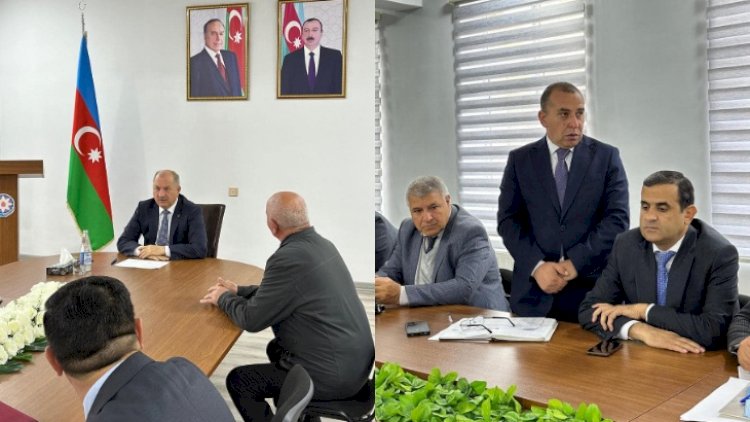    İcra hakimiyyətində qəbul: Əzizov 35 nəfərin müraciətinə baxdı -   FOTOLAR