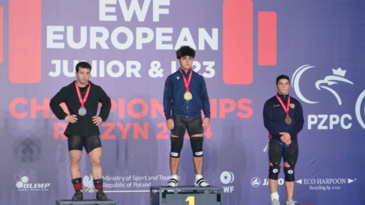    Avropa birinciliyi: Azərbaycan atleti 1 qızıl və 2 gümüş medal qazandı   