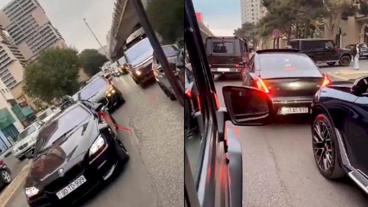    Bakıda milyonlarla ölçülən toy korteji kimindir? - Video   