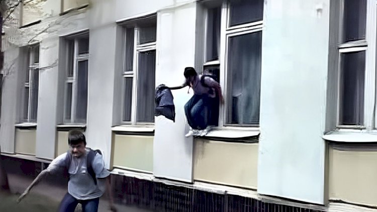    Orta məktəbdə bədbəxt hadisə - Dərsdən qaçan qız ölümcül hala düşdü   