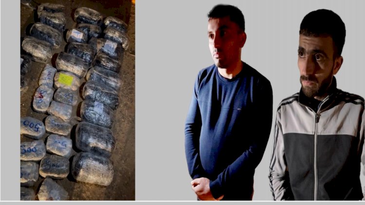    2 narkokuryer həbs olundu, 31 kq marixuana müsadirə edildi   
