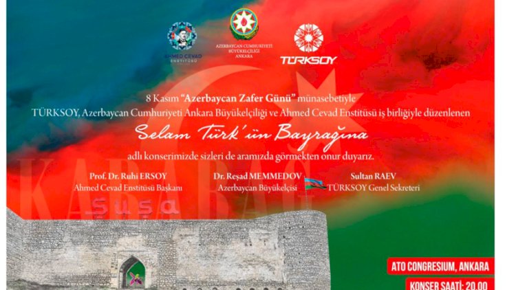    Azərbaycanın Zəfər Günü münasibətilə Ankarada genişmiqyaslı tədbir keçiriləcək   