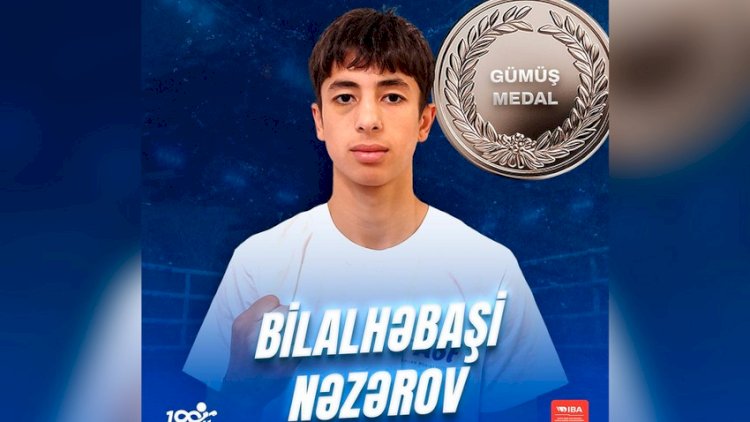    Azərbaycan boksçusu dünya birinciliyində gümüş medal qazandı   
