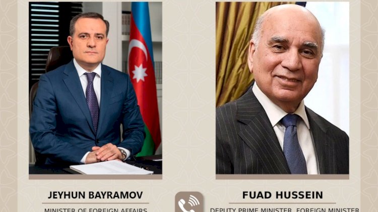    Ceyhun Bayramovun iraqlı həmkarı ilə telefon danışığı oldu   