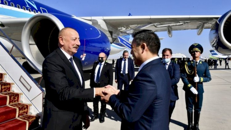    İlham Əliyev Bişkekdədir   