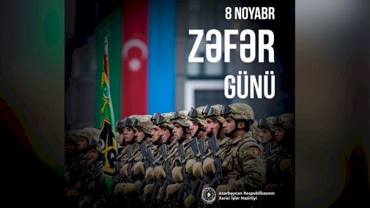    XİN-dən Zəfər Günü ilə bağlı paylaşım   