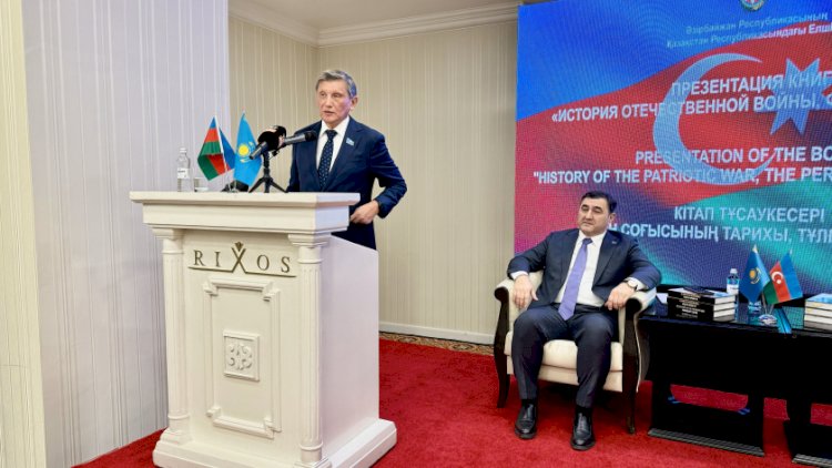    Astanada “Vətən müharibəsi tarixi: Şəxsiyyət faktoru” kitabının təqdimatı   