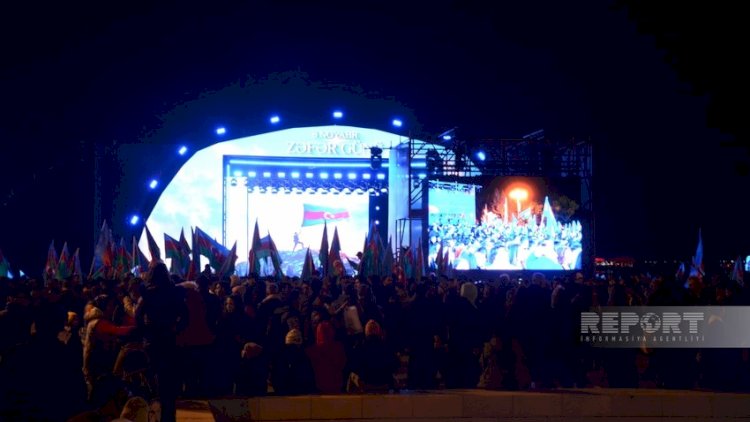    Bakıda 8 Noyabr - Zəfər Günü münasibətilə təntənəli bayram konserti keçirilir - Fotolar   