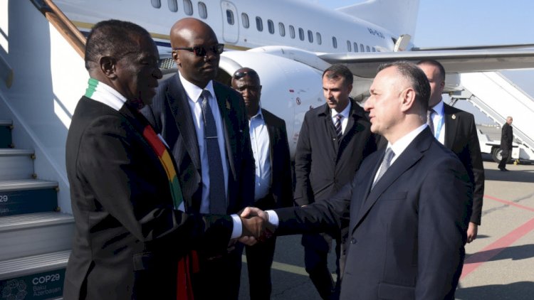    COP29: Zimbabve prezidenti Azərbaycana gəldi   