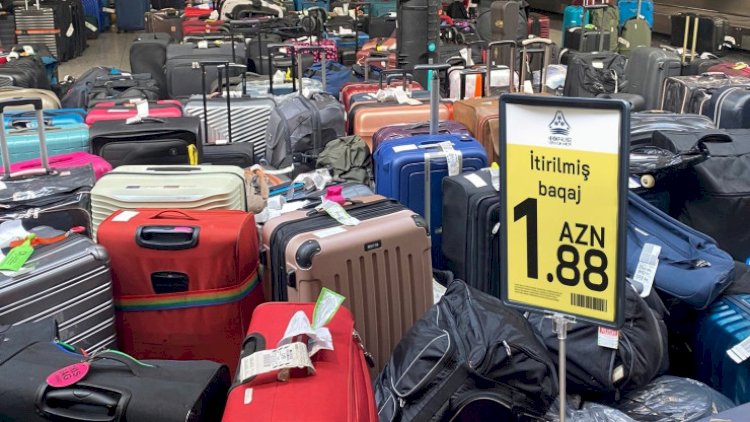 Bakı aeroportu itirilmiş əşyaları satışa çıxarıb?