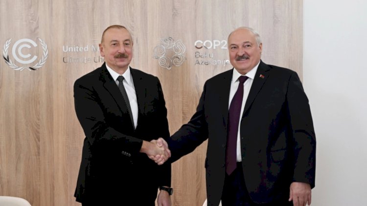    İlham Əliyev Belarus Prezidenti ilə görüşüb   