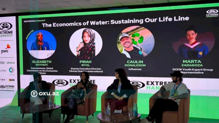    COP29-un Yaşıl Zonasında “Su iqtisadiyyatı: Həyat xəttimizi davam etdirmək” adlı tədbir keçirildi   