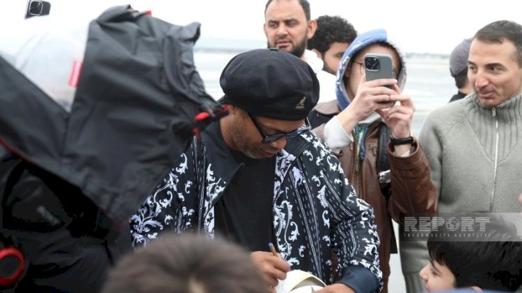    Ronaldinyonun Azərbaycana səfəri başa çatdı   