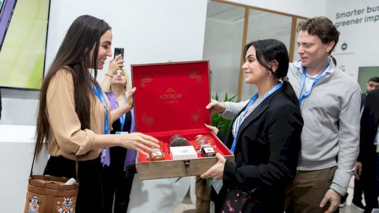    Leyla Əliyeva COP29-da “Azərsun Holdinq” pavilyonu ilə tanış oldu   