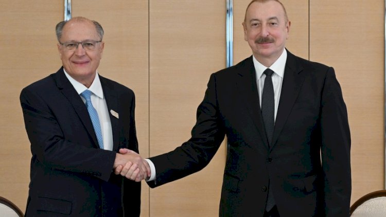    Əliyev Braziliyanın vitse-prezidenti ilə görüşdü   