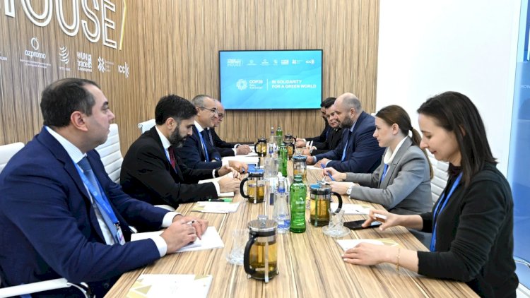    Mikayıl Cabbarov Viktor Parlikovla görüşdü   