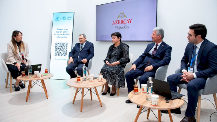   “Azerçay” Çay Sənayesində Fermerlərin Gücləndirilməsi Mövzusunda Panel Müzakirəsi Keçirib   
