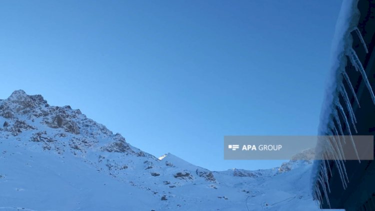    Ömər aşırımına güclü qar yağdı -   FOTO