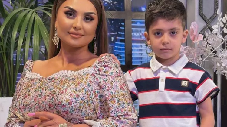    Şəbnəmin oğlu rusca şeir oxudu - Video   