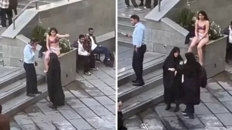    Soyunaraq etiraz edən iranlı qızın aqibəti bəlli oldu   