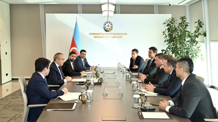    Mikayıl Cabbarov və Rövşən Nəcəf Ken Vest ilə görüşdülər   