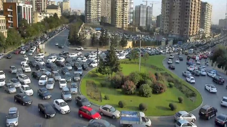    Bakıda bu yollarda sıxlıq var   