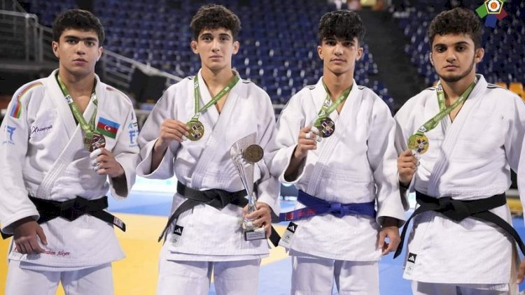    Azərbaycan cüdoçuları Avropa Kubokunda 4 medal qazandı   