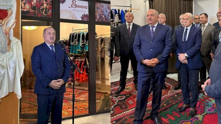    İcra başçısı milli geyimlər studiyasının açılışında çıxış etdi  - Fotolar   