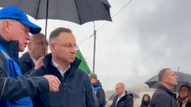    Polşa prezidenti Azərbaycanla sərhəddə   